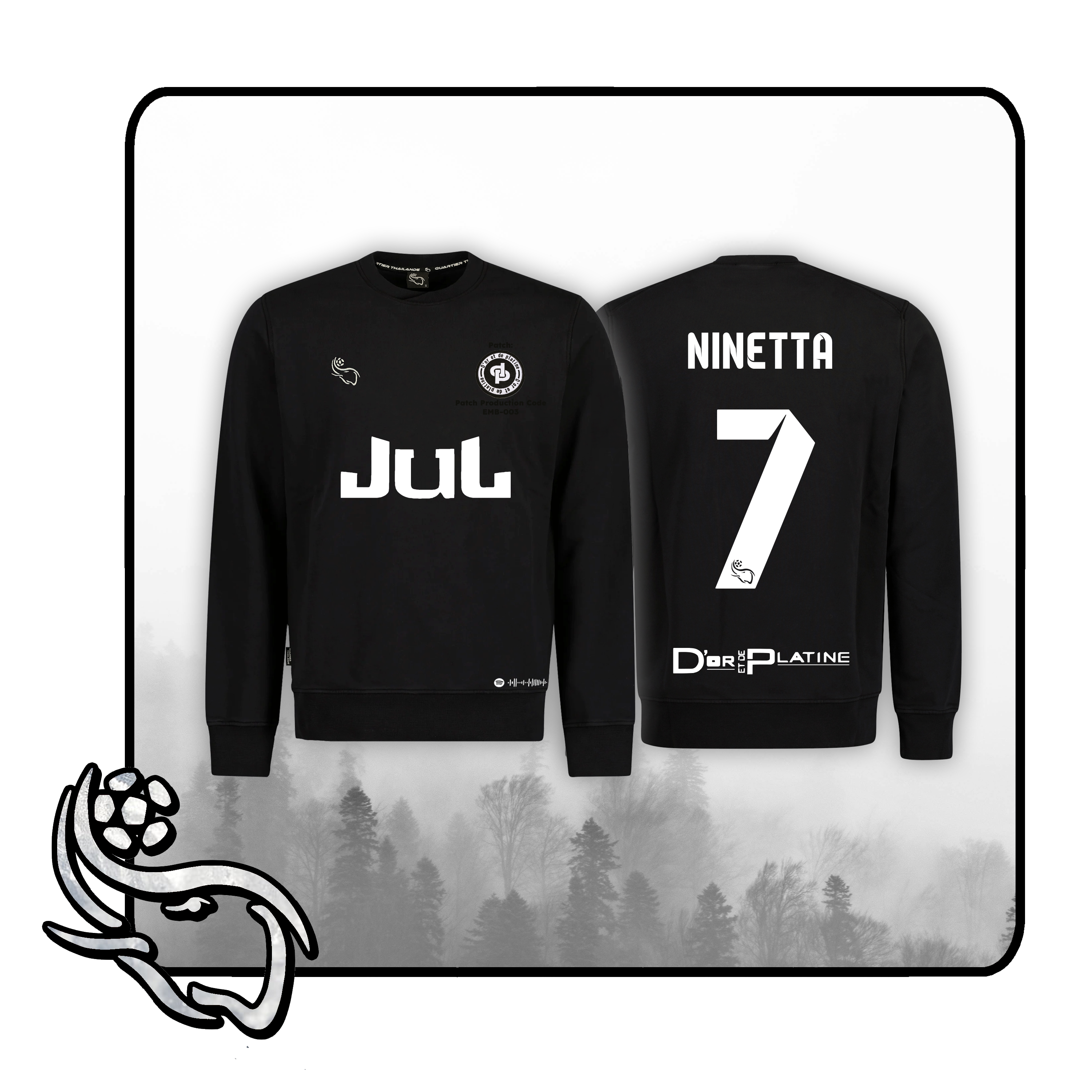 Default Black | Ninetta