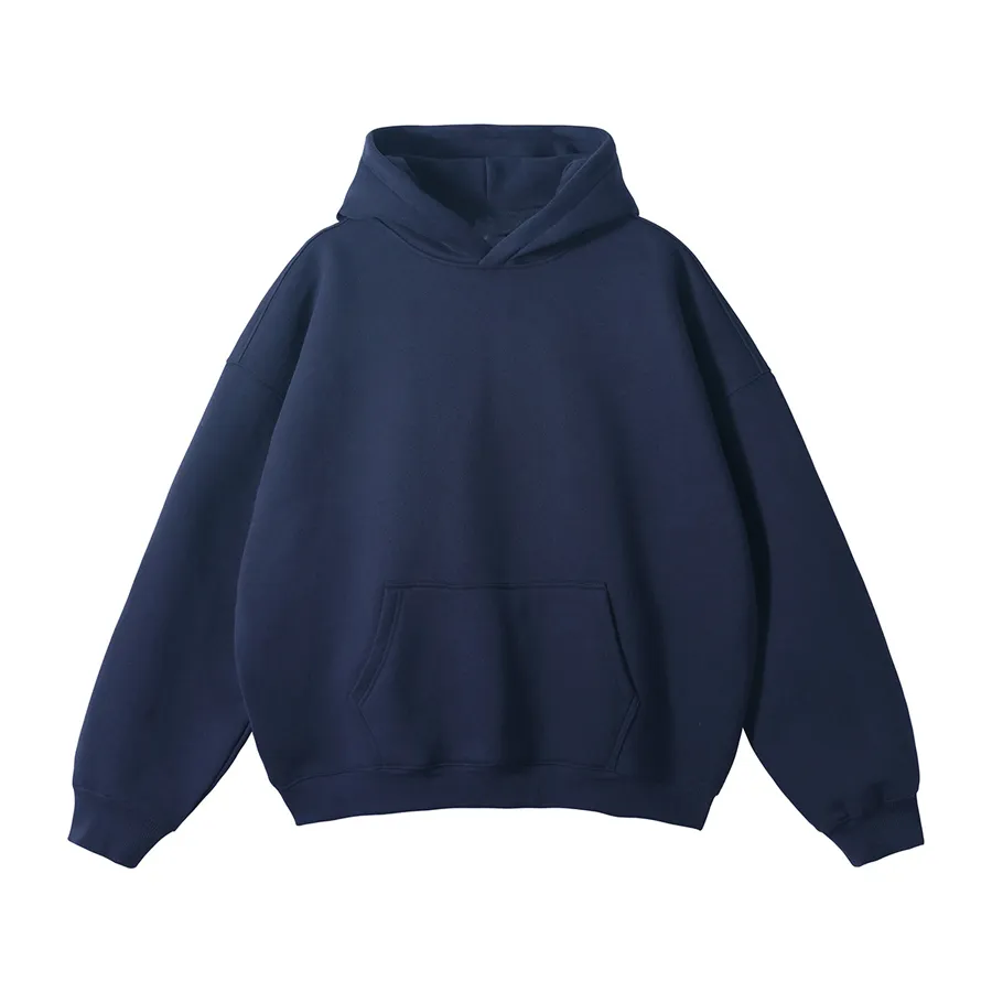 Sudadera con capucha de forro polar QT | Sobredimensionada