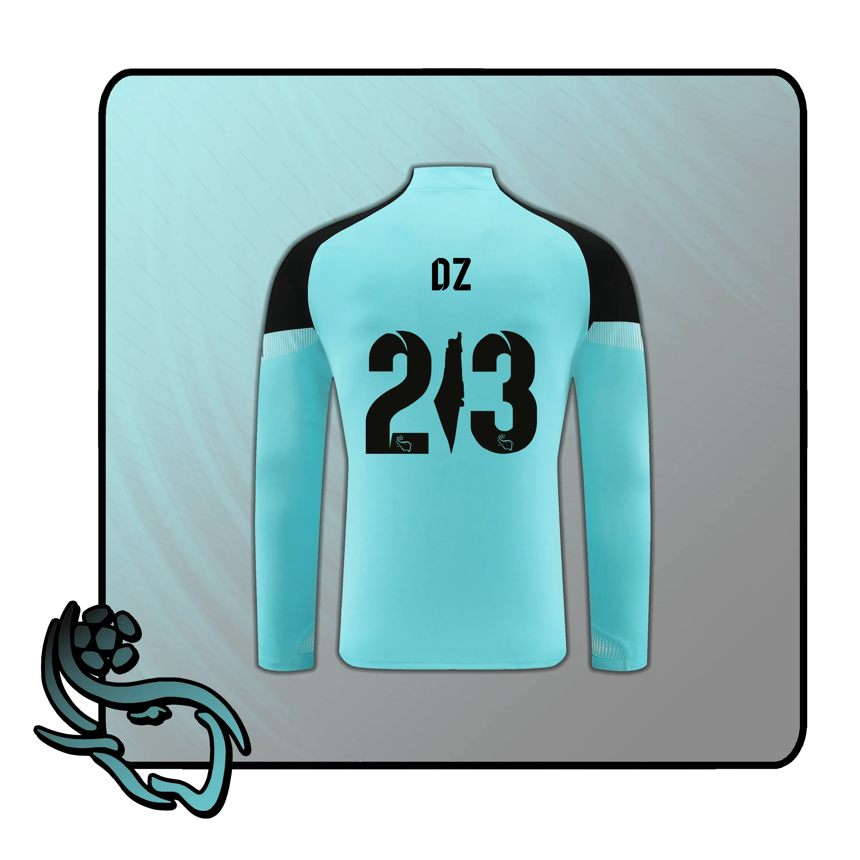 QT-10 Long Sleeve Blue | Algeria