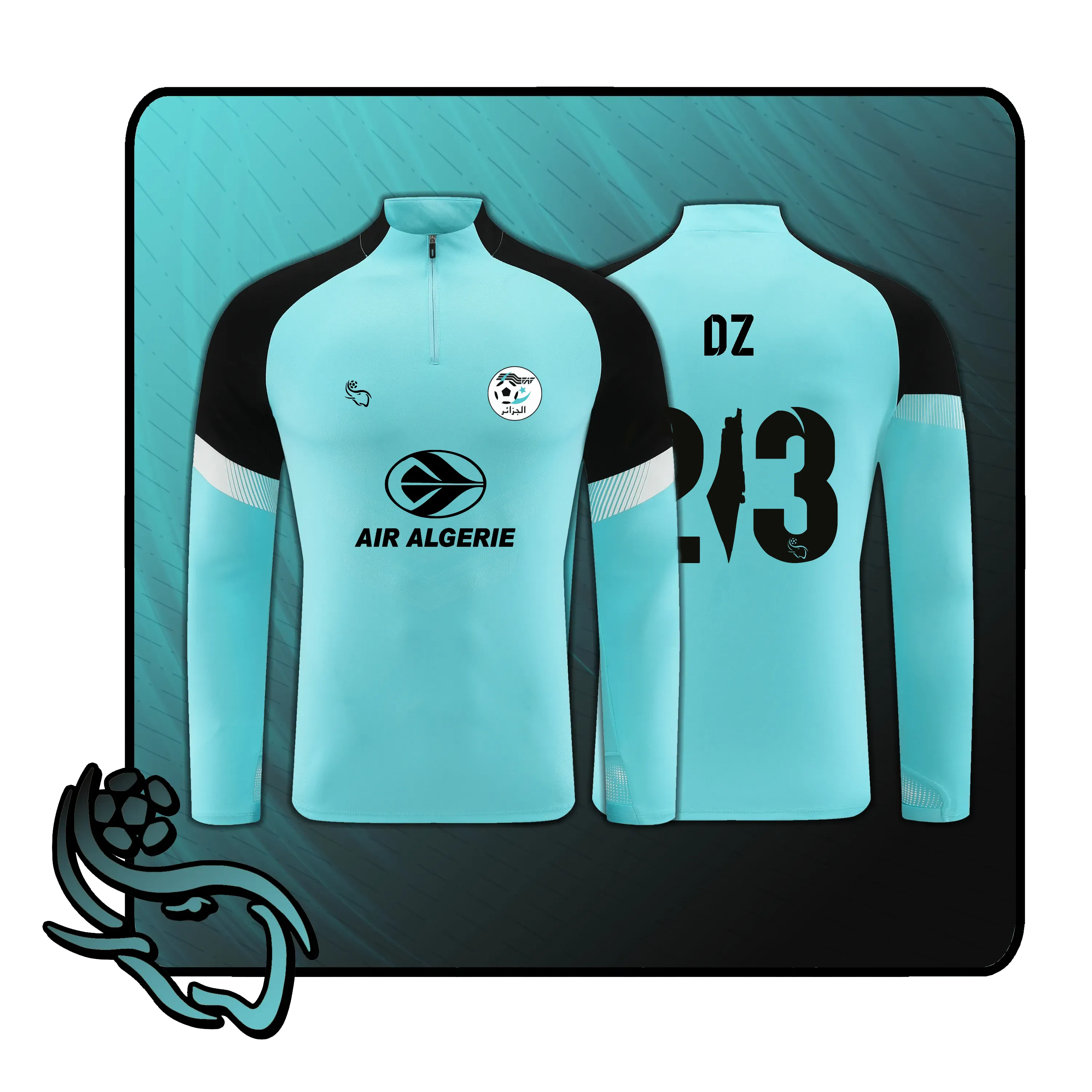 QT-10 Long Sleeve Blue | Algeria