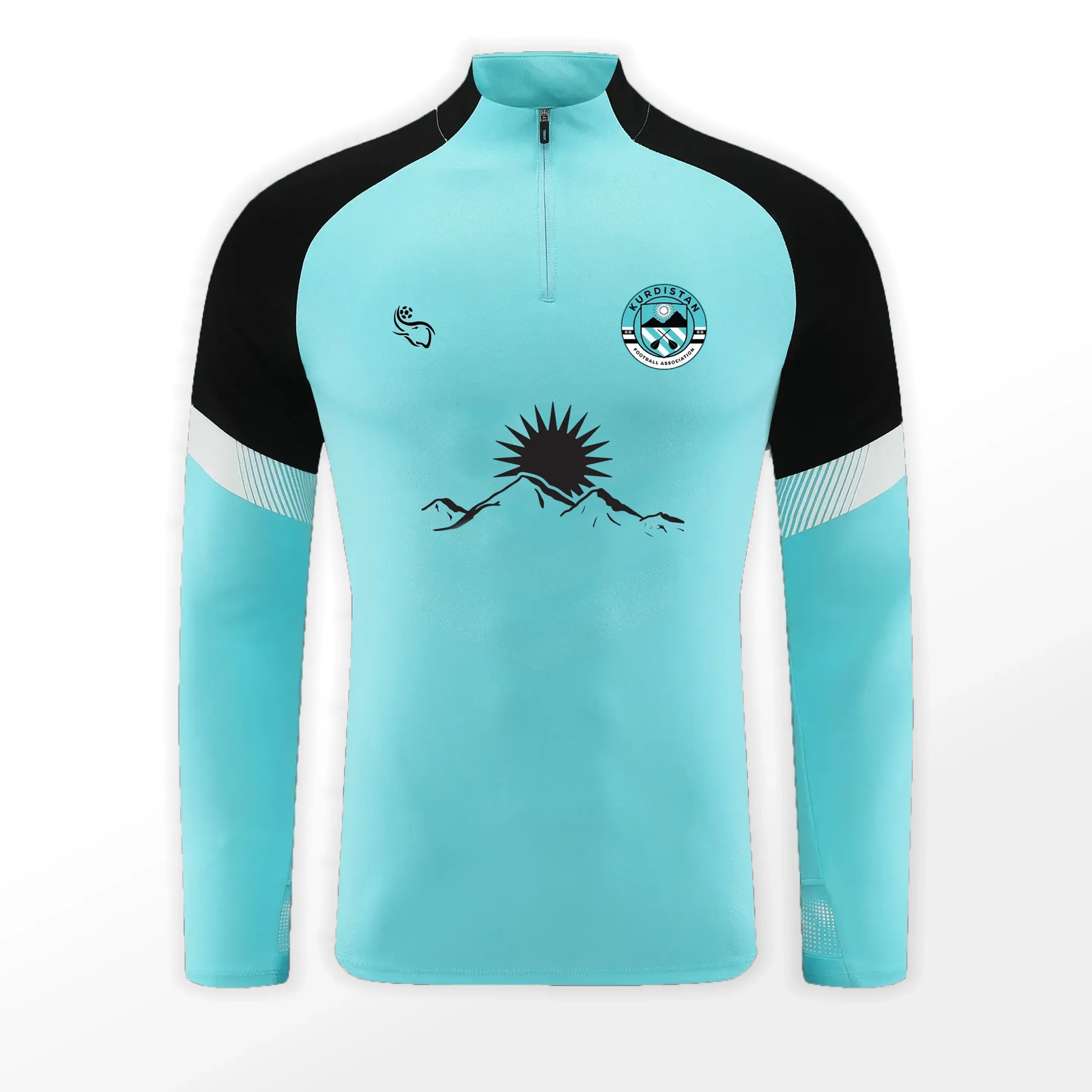 QT-10 Long Sleeve Blue | Kurdistan