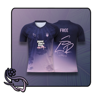 QT-1 | azul marino y rosa